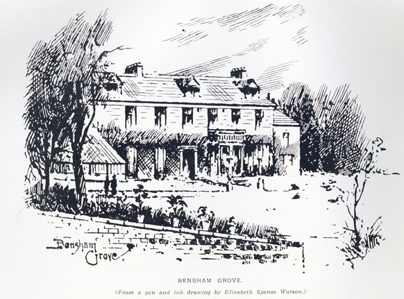 Bensdham Grove drawing